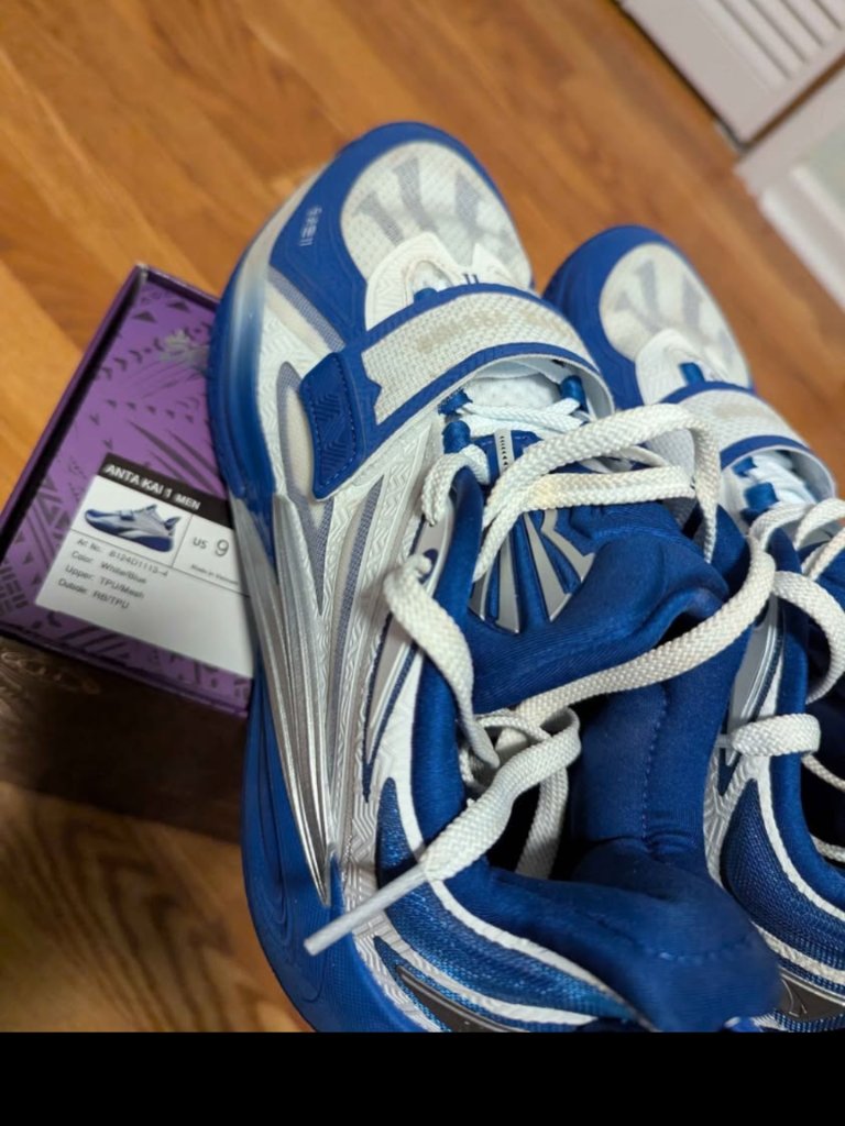 Anta Kai 1 BlueWhite Shoes